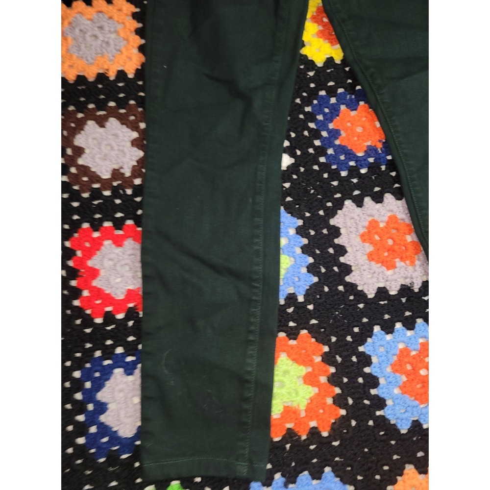 Paige‎ Jeans Verdugo Green Ankle Skinny Stretch Cotton Blend Women's 27 - Picture 4 of 16